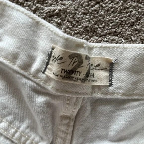 We the free white denim jeans - Picture 2 of 3
